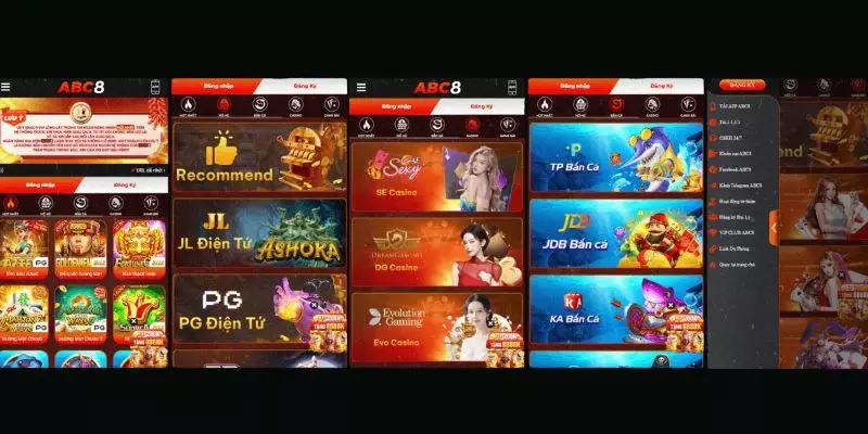 Kho game cược đình đám của ABC8